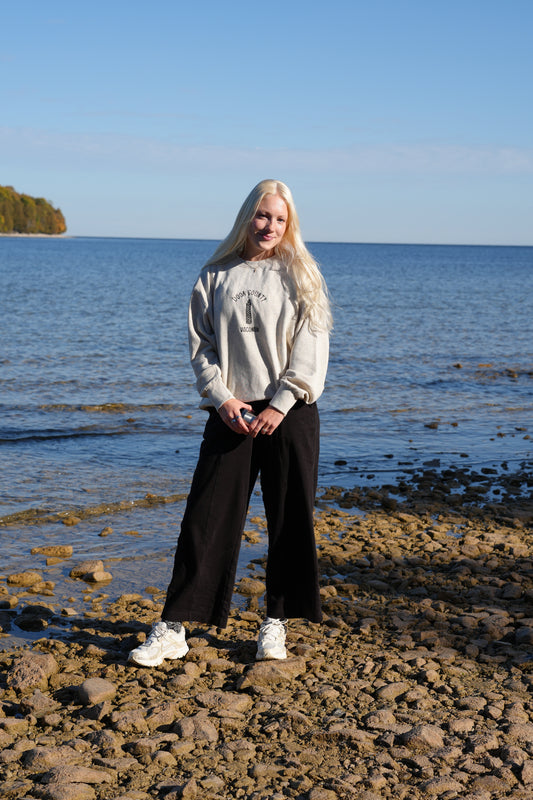 Cana Island Embroidered Crew