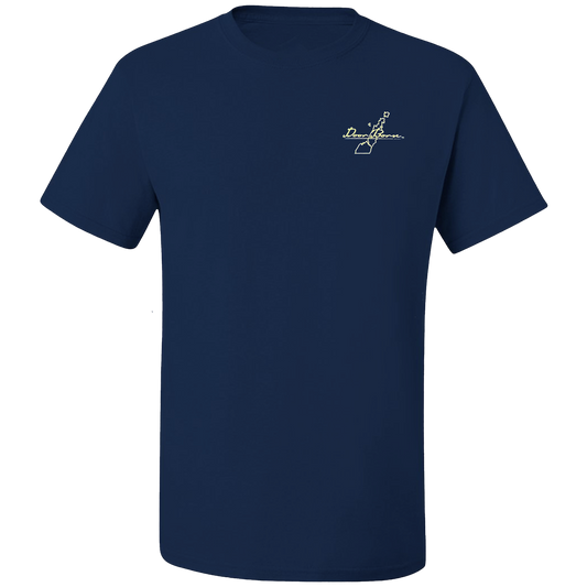 Navy Blue Quarry Graphic T-Shirt