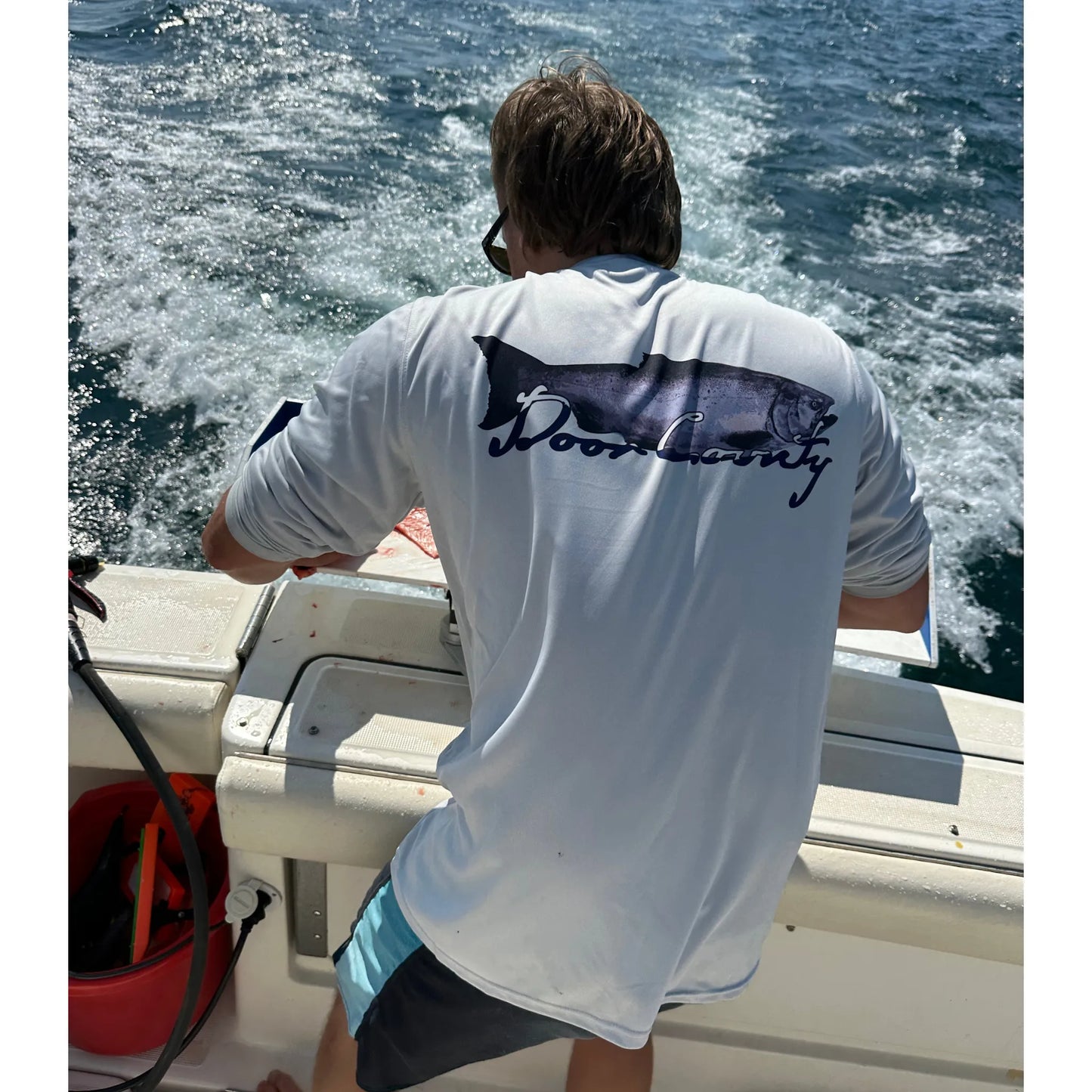 Door County Salmon Solar Long Sleeve