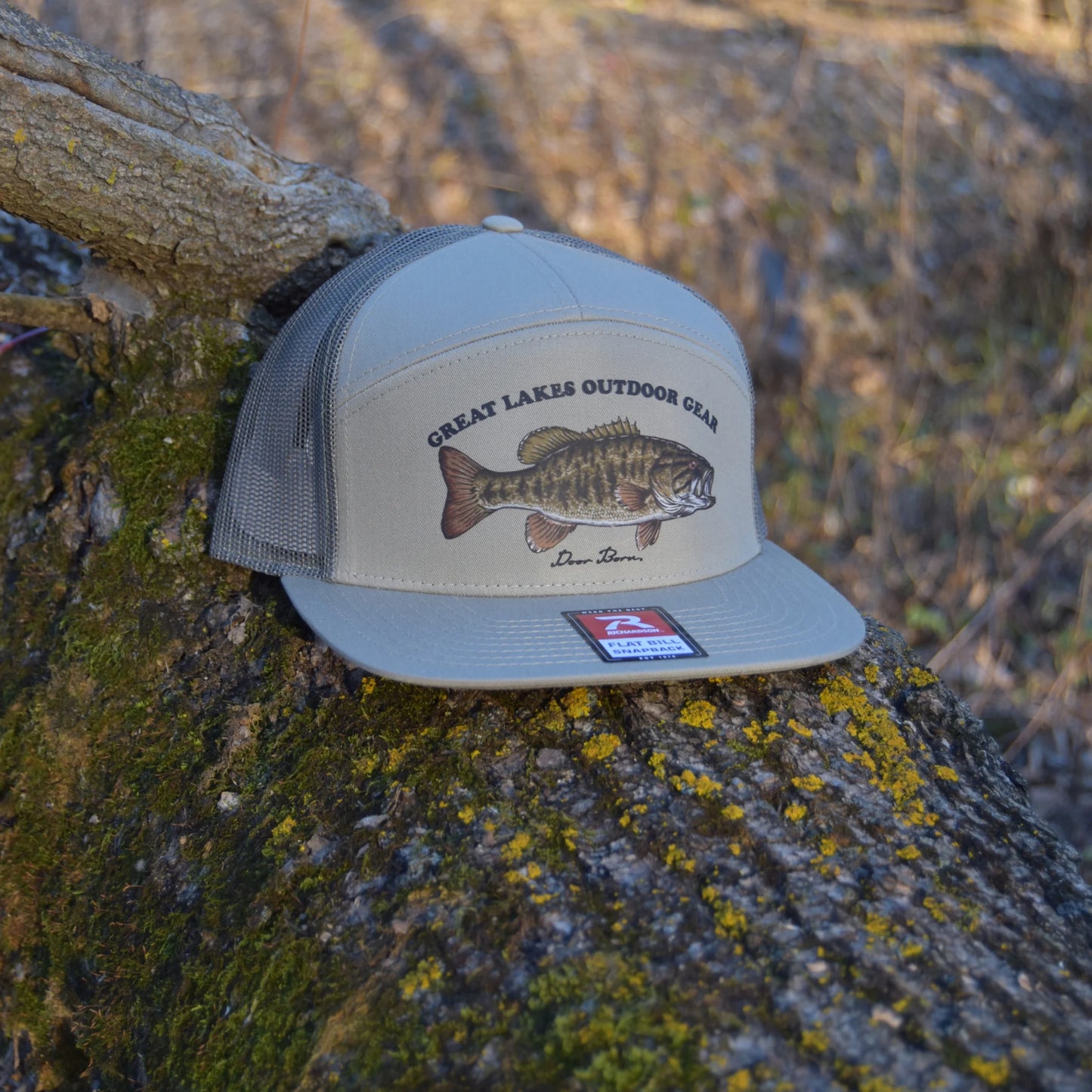 Smallmouth Bass 7 Panel Richardson