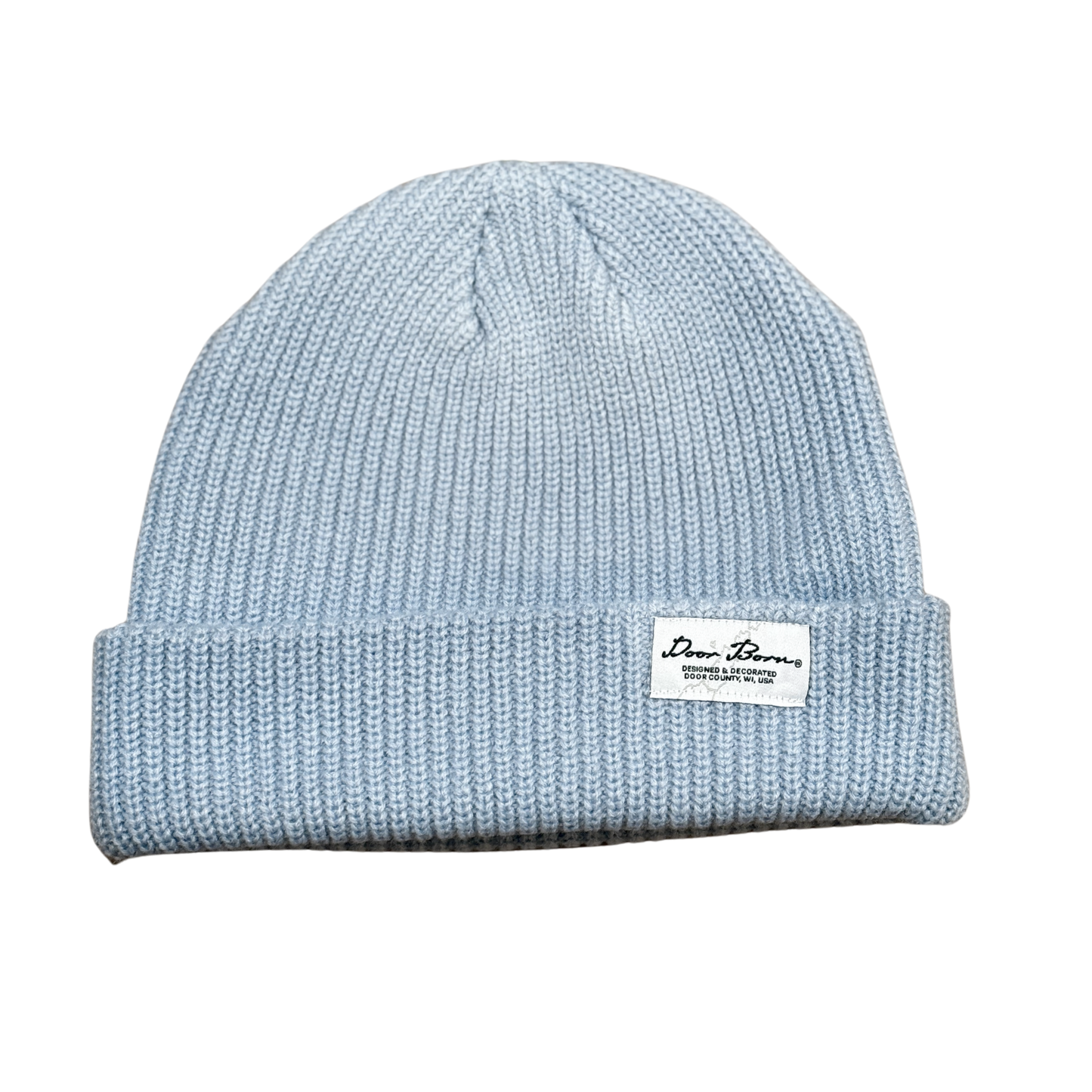 Arctic Blue Fisherman Beanie