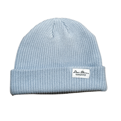 Arctic Blue Fisherman Beanie