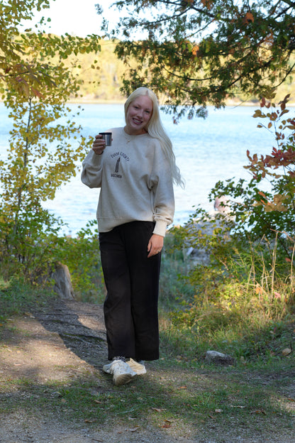 Cana Island Embroidered Crew