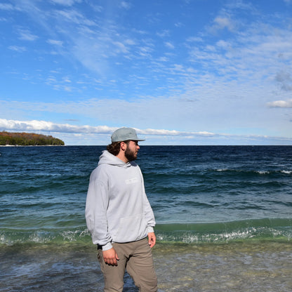 Heavyweight Hoodie Arctic Blue