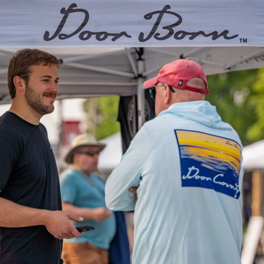 Door County Sunset Solar Hoodie