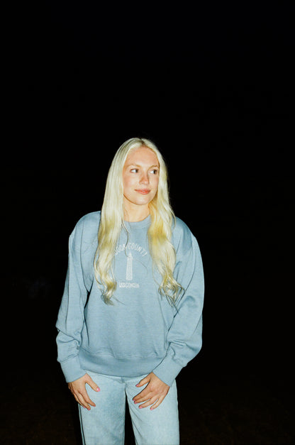 Cana Island Embroidered Crew
