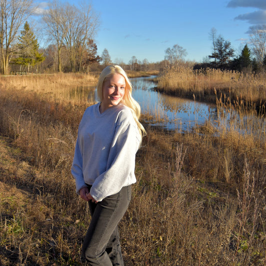 Nautical American V-Neck