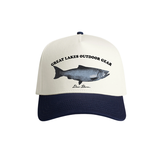 Salmon Captian Snapback