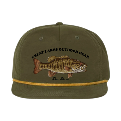 Smallmouth Bass Rope Richardson Snapback