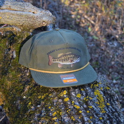 Smallmouth Bass Rope Richardson Snapback