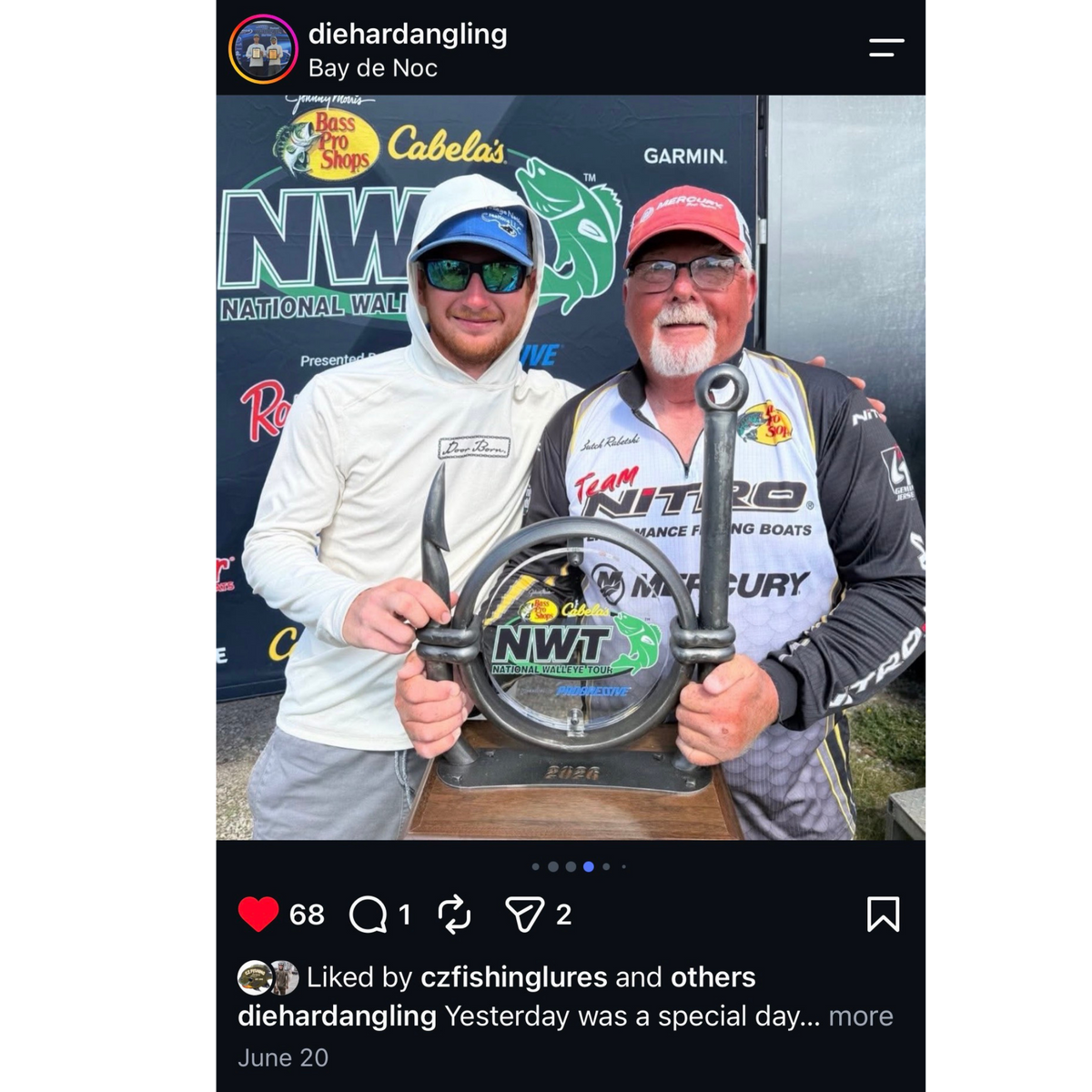 Walleye Solar Hoodie