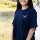 Navy Blue Quarry Graphic T-Shirt