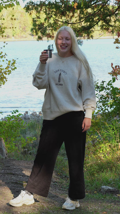Cana Island Embroidered Crew